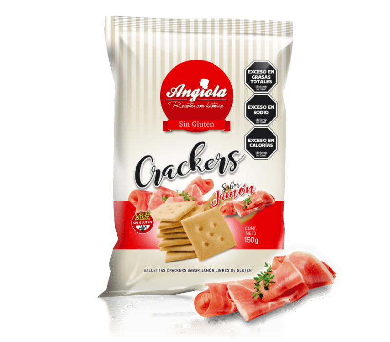 CRAKERS CON JAMÓN