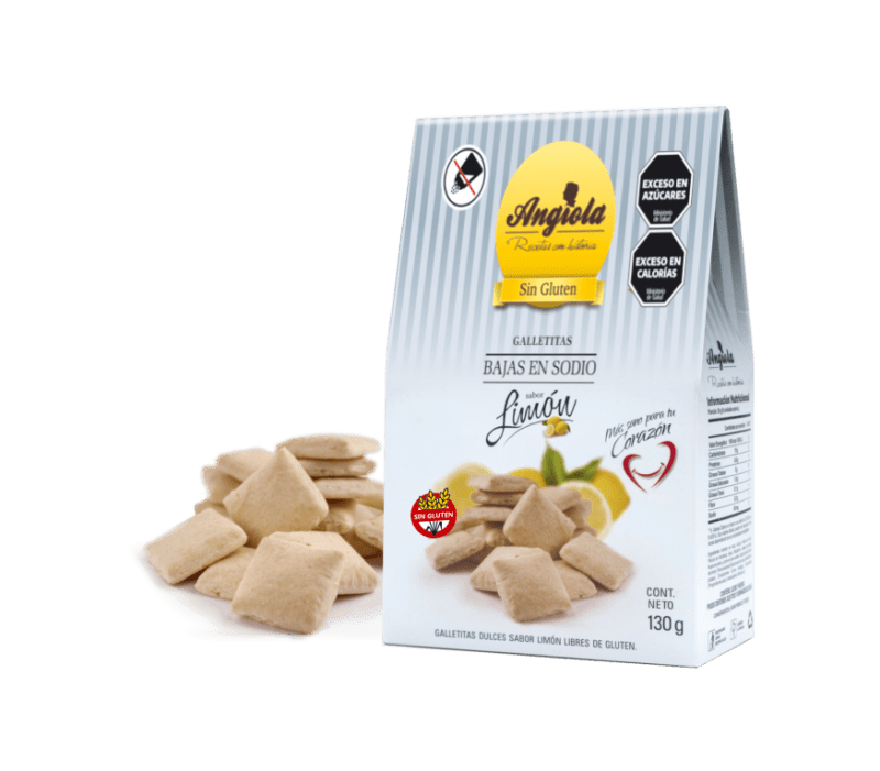 GALLETITAS BAJAS EN SODIO SABOR LIMÓN