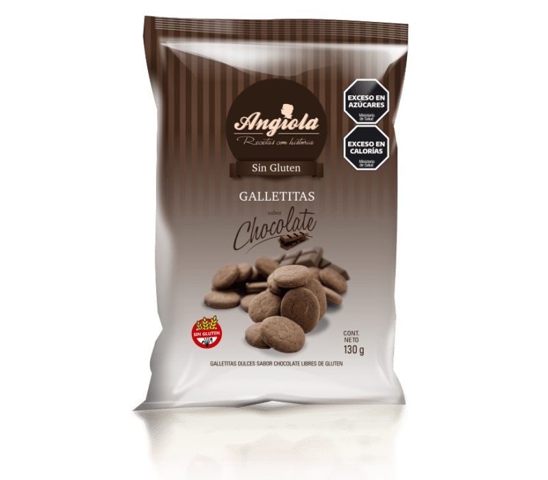 GALLETITAS DULCES SABOR CHOCOLATE x 130 grs